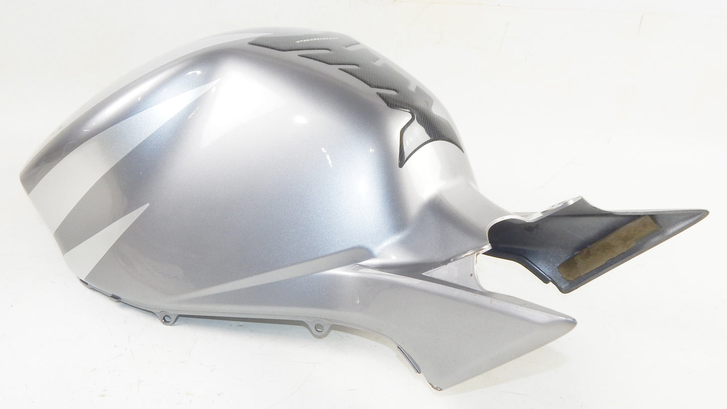 OEM HONDA 2006-07 CBR1000RR FUEL TANK FAIRING COWL SILVER GRAY 83150-MEL-A20ZA - MotoRaider