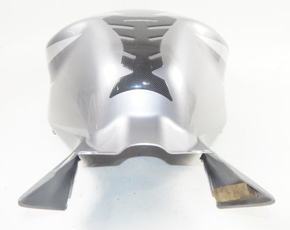 OEM HONDA 2006-07 CBR1000RR FUEL TANK FAIRING COWL SILVER GRAY 83150-MEL-A20ZA - MotoRaider