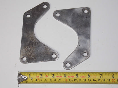 1973 HUSQVARNA WR450 ENGINE MOUNTS BRACKETS WR 450 PAIR LEFT RIGHT CR 400 250 #2 - MotoRaider