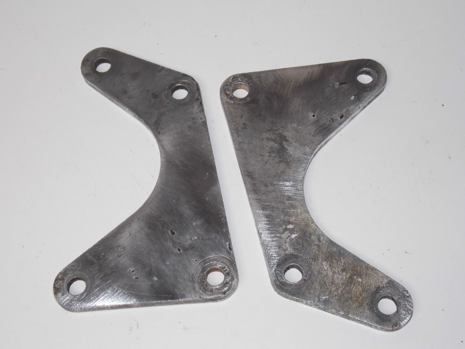 1973 HUSQVARNA WR450 ENGINE MOUNTS BRACKETS WR 450 PAIR LEFT RIGHT CR 400 250 #2 - MotoRaider