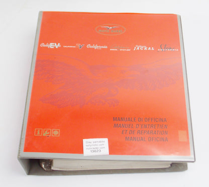 2002 MOTO GUZZI DEALER SHOP MANUAL 1997-01 CALIFORNIA JACKAL SPECIAL SPORT STONE - MotoRaider