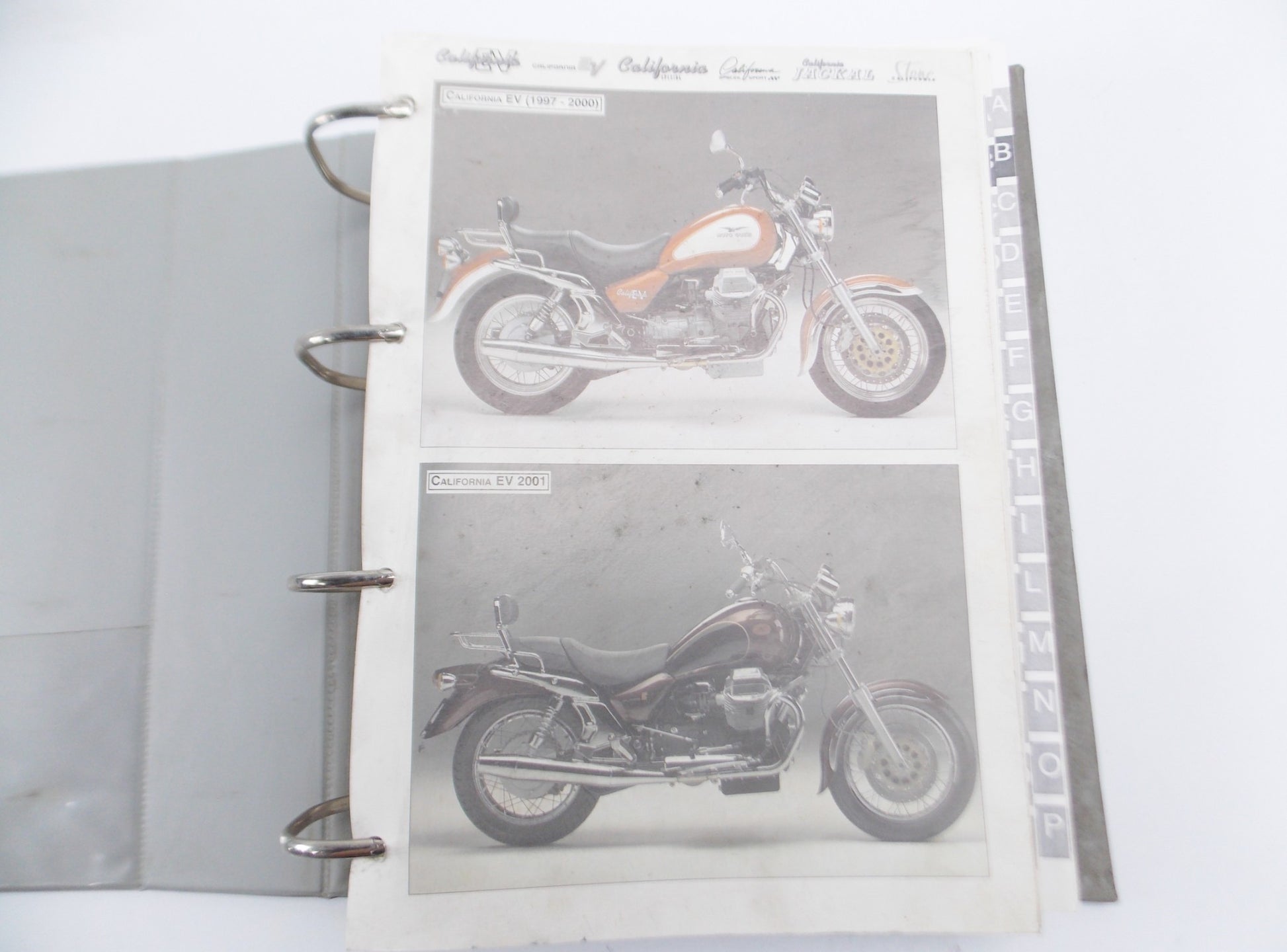 2002 MOTO GUZZI DEALER SHOP MANUAL 1997-01 CALIFORNIA JACKAL SPECIAL SPORT STONE - MotoRaider