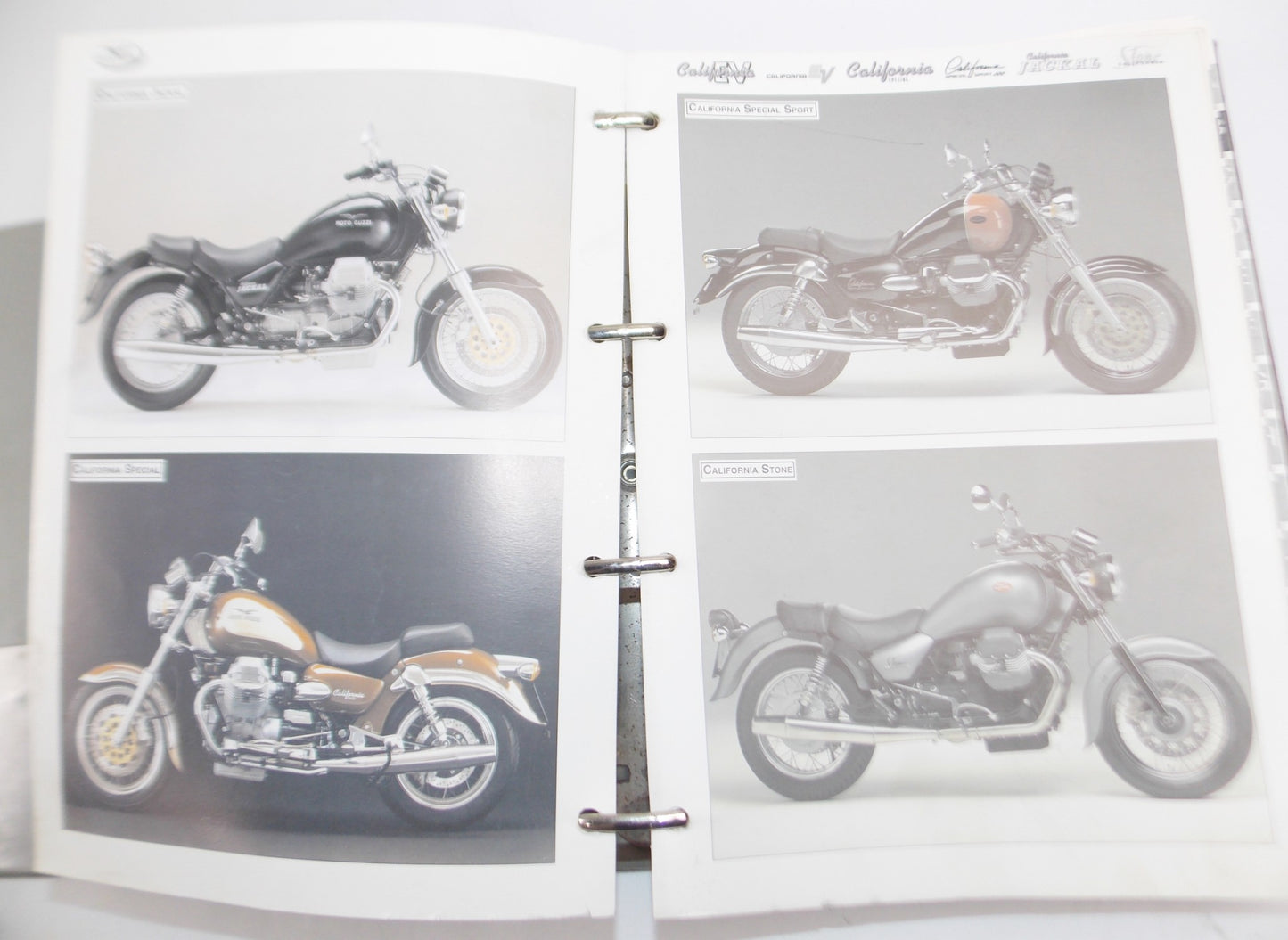 2002 MOTO GUZZI DEALER SHOP MANUAL 1997-01 CALIFORNIA JACKAL SPECIAL SPORT STONE - MotoRaider