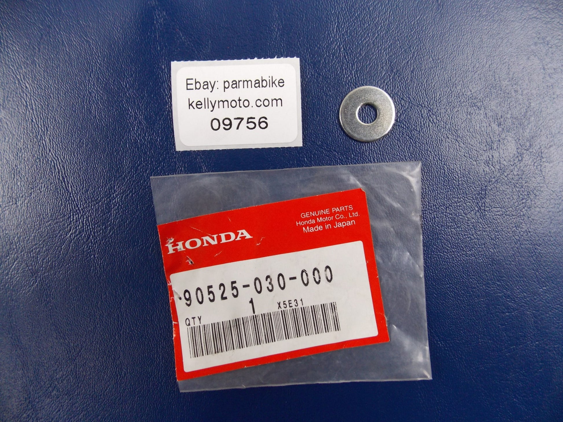 NOS OEM HONDA CR/XR/NC/CL/XL/GL WASHER B HANDLE HOLDER SETTING 90525-030-000 - MotoRaider