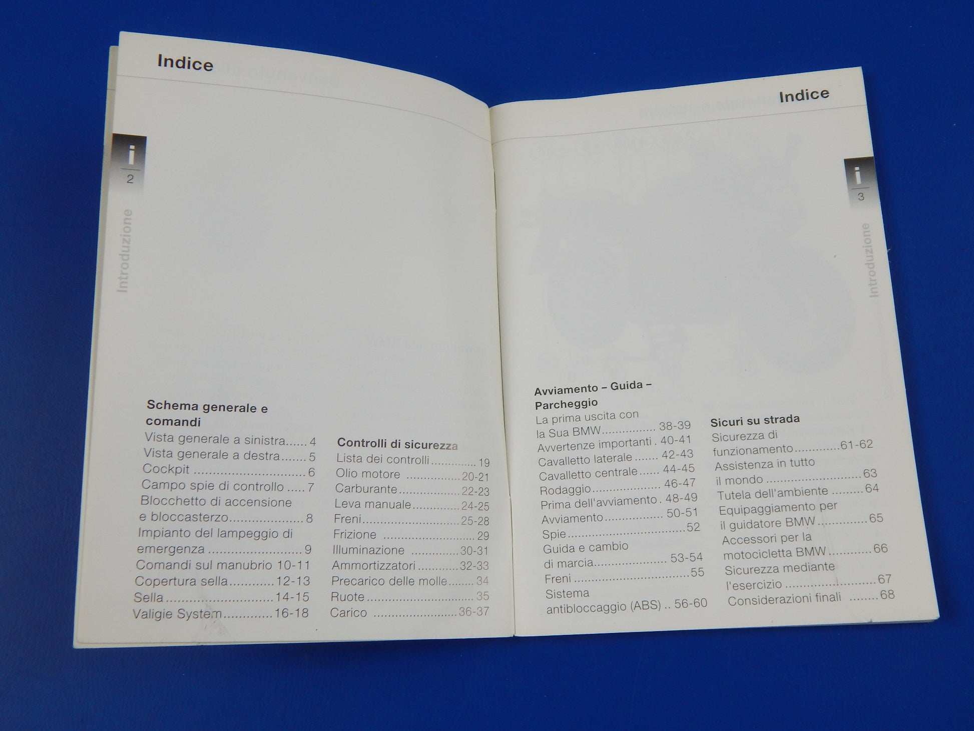 1998 BMW R-1100-S OWNER USER MAINTENANCE MANUAL BOOK ITALIAN VINTAGE - MotoRaider