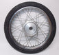 1973 Husqvarna RT360 FRONT WHEEL Husky RT WR 360 Radaelli Rim Spokes Leleu Hub - MotoRaider