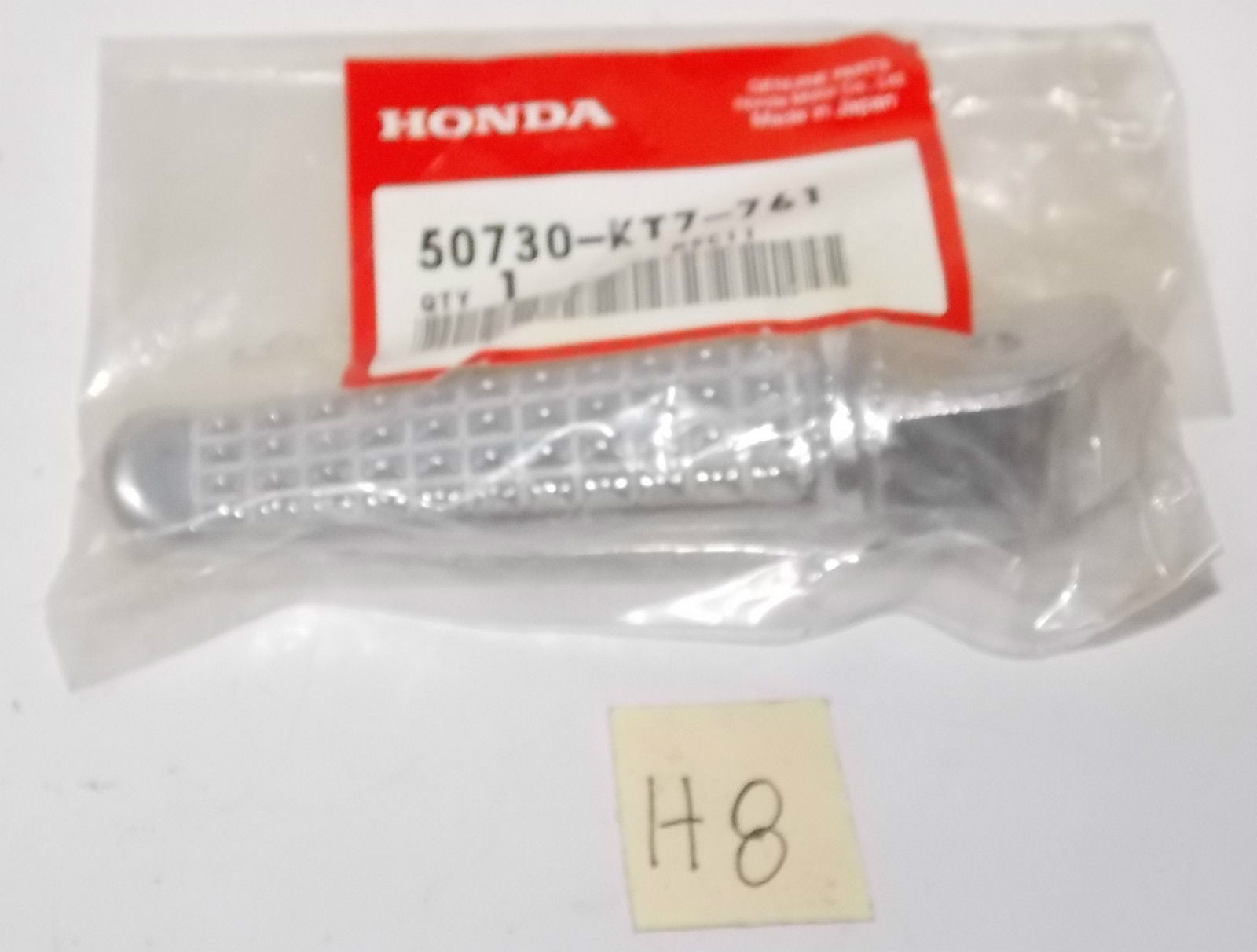 HONDA 1990 2009 VFR750 CBR900 LEFT STEP FOOT PEG REST BAR PILLION 50730-KT7-761 - MotoRaider