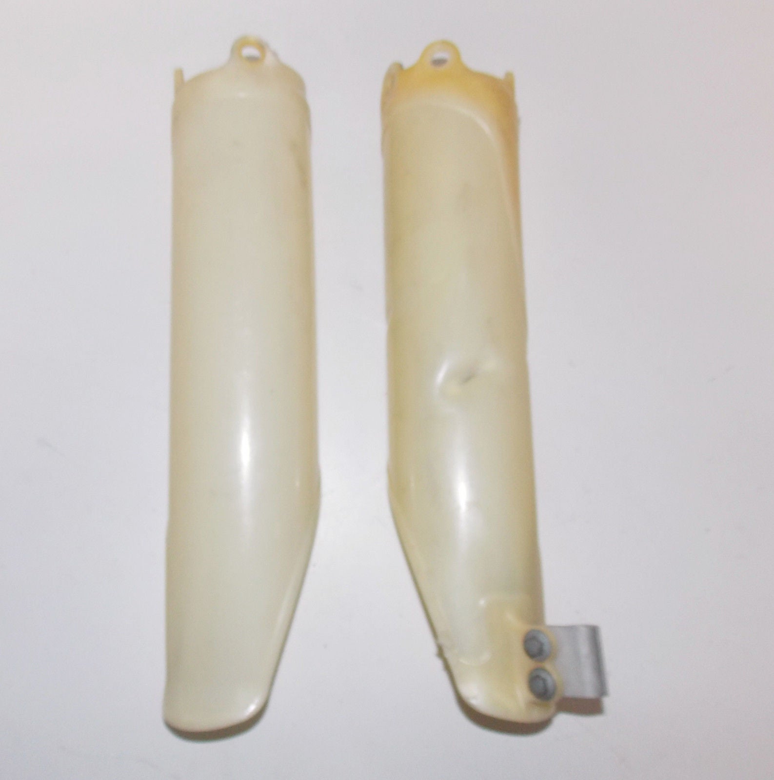 OEM 2005 HONDA CRF250R FORK LEGS SLIDER PROTECTOR NATURAL CRF250 SHIELD COVER - MotoRaider