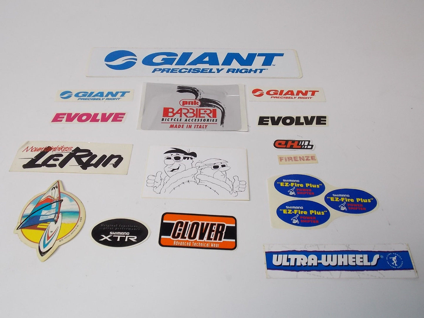 1990'S MIX DECALS STICKER MARK VINTAGE MOUNTAIN BIKE WINDSURFING FROM ITALY #55 - MotoRaider