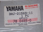 NOS YAMAHA 1990 XT600Z EMBLEM DECAL STICKER GRAPHIC MARK  3AJ-21569-11 - MotoRaider