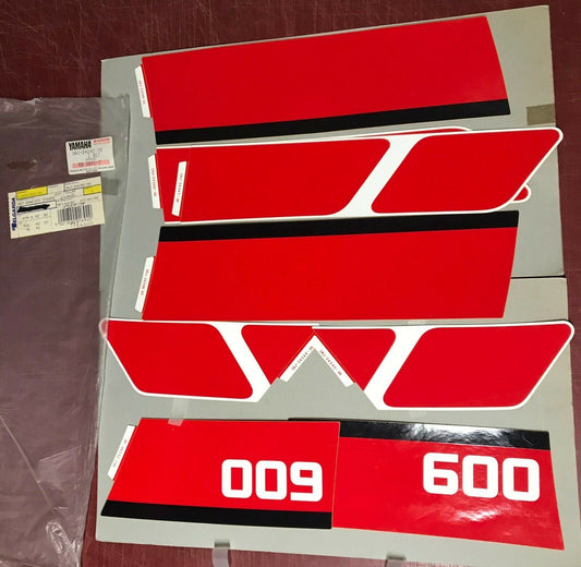 NOS YAMAHA  1988 XTZ600 EMBLEM DECAL STICKER GRAPHIC MARK  3AJ-24240 - MotoRaider