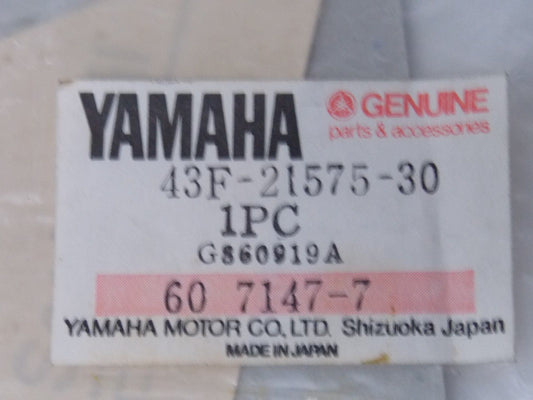 NOS "YAMAHA" 1986 XT250 350 500L 600 EMBLEM DECAL STICKER GRAPHIC 43F-21575-30 - MotoRaider