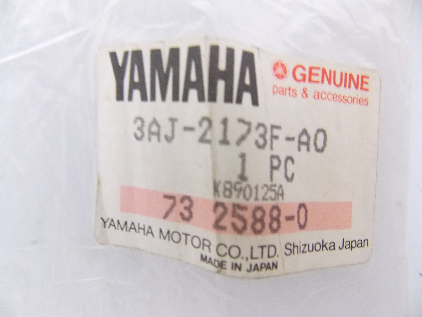 NOS YAMAHA 1989 XT600Z STICKER EMBLEM DECAL GRAPHIC MARK 3AJ-2173F-A0 - MotoRaider