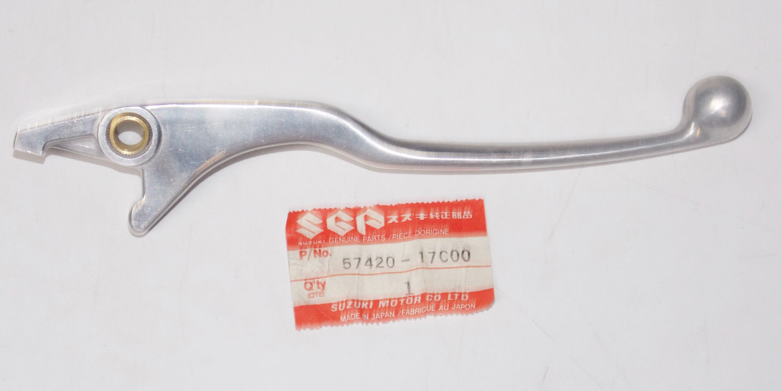 NOS SUZUKI 1988 1989 1990 GSX-R750 FRONT BRAKE LEVER 57420-17C00 - MotoRaider