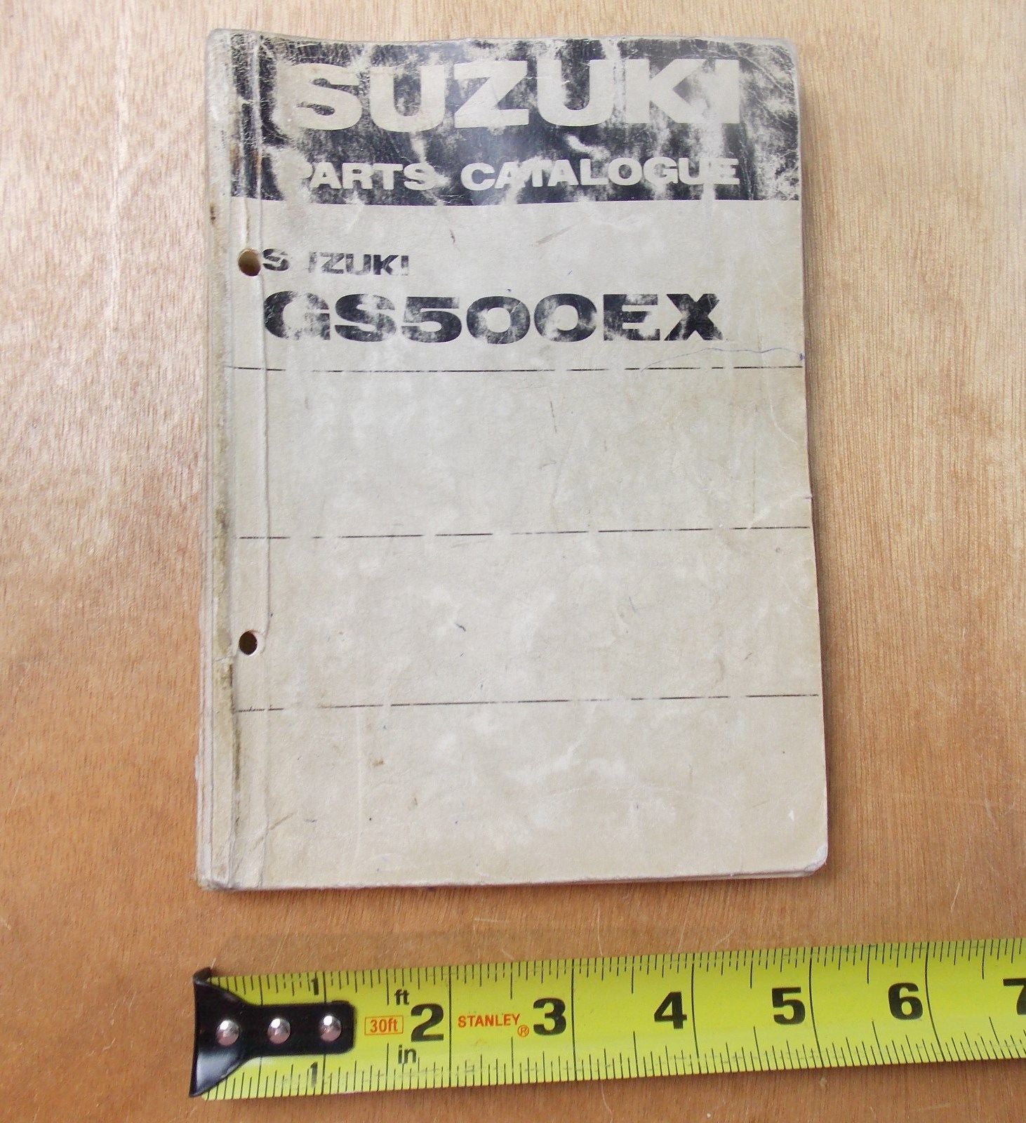 USED SUZUKI 1981  PARTS CATALOGUE BOOK GSX500EX   99000-94520 - MotoRaider