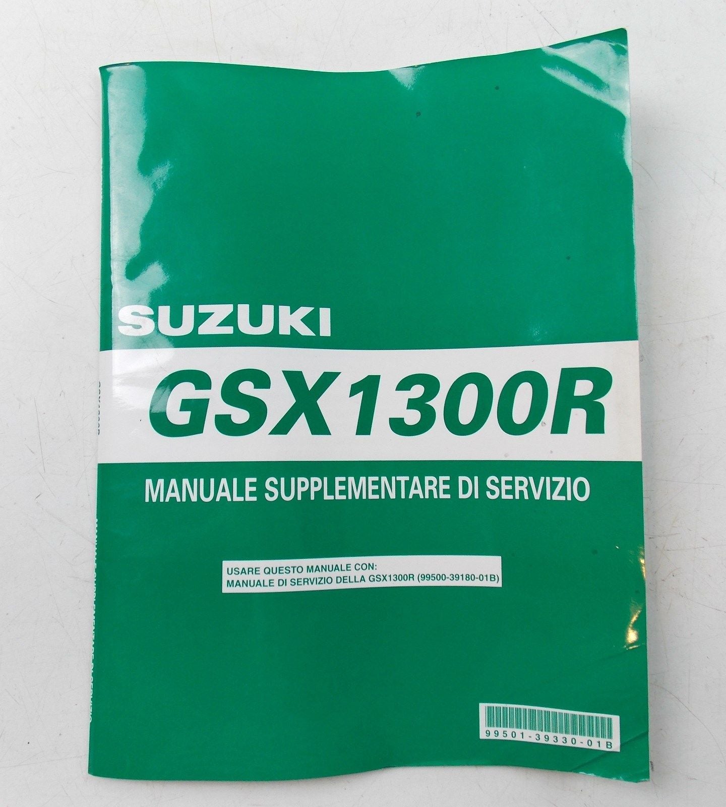 NOS SUZUKI NOV.2001 SUPPLEMENTARY SERVICE MANUAL GSX1300R 99501-39330-01B - MotoRaider