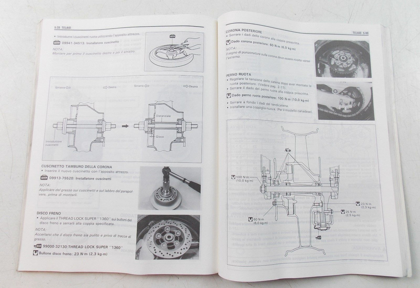 NOS SUZUKI MARCH 1996 SERVICE MANUAL BOOK GSF1200/S 99500-39130-01B - MotoRaider