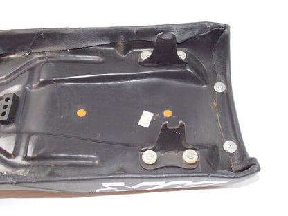 NOS 1983 CAGIVA ALETTA ROSSA 350 SEAT BLACK SADDLE FOAM COVER PAN 800038146 - MotoRaider