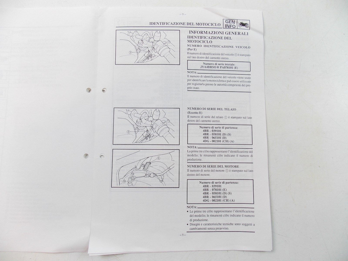 NOS YAMAHA  1993  SERVICE INFORMATION MANUAL XJ600S - MotoRaider