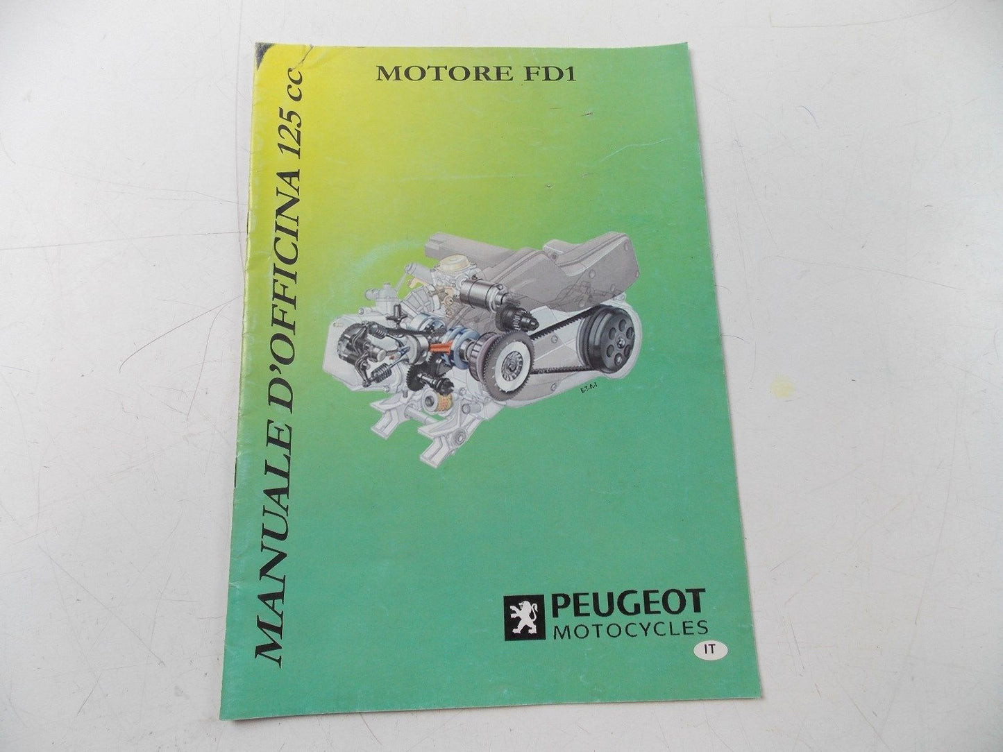 NOS PEUGEOT ENGINE FD1 125CC WORKSHOP MANUAL - MotoRaider