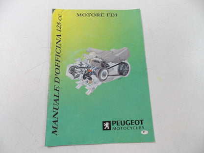 NOS PEUGEOT ENGINE FD1 125CC WORKSHOP MANUAL - MotoRaider