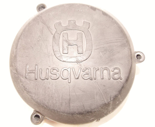 1980'S HUSQVARNA ENGINE INGITION COVER PLASTIC RIGHT-SIDE CR WR 125 250 450 500 - MotoRaider