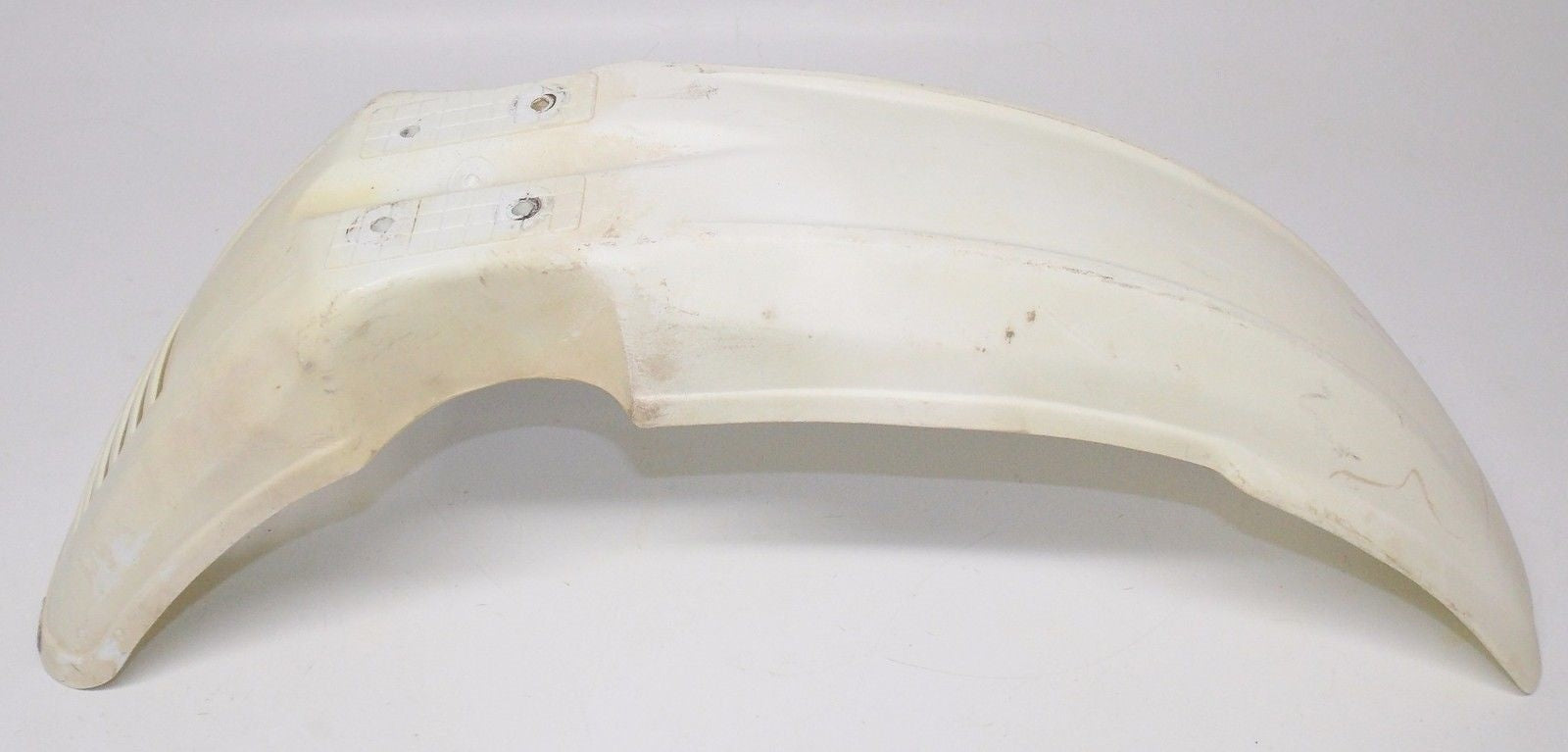 1987 HUSQVARNA 430WR WHITE ACERBIS FRONT FENDER MUD MUDDER CR WR 250 430 CAGIVA - MotoRaider