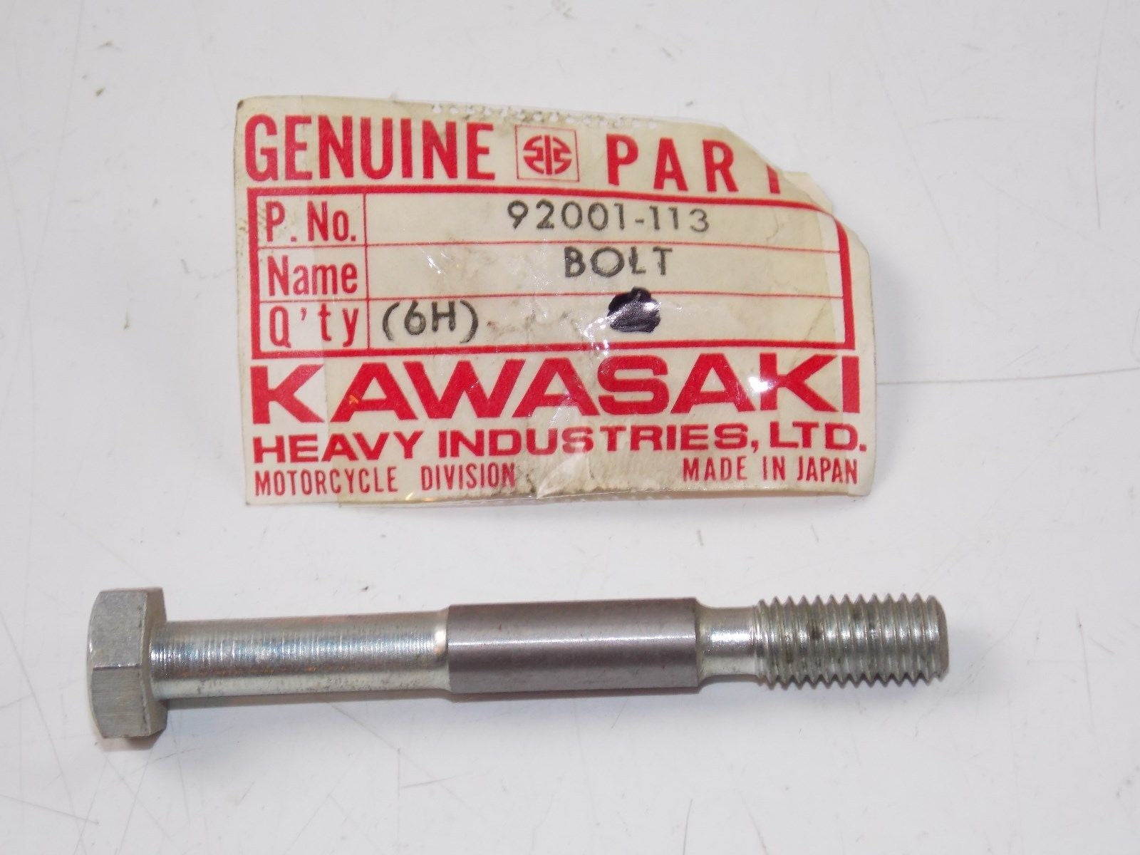 NOS KAWASAKI 1973-1981 SPARK ADVANCER BOLT Z1 KZ900 KZ1000  92001-113 - MotoRaider