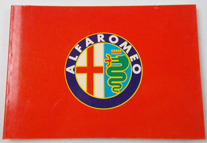 1981 ALFA ROMEO HISTORY BOOK 4"X6" ITALIAN BOOKLET 6C 8C 1750 ALFETTA GIULIA GT - MotoRaider