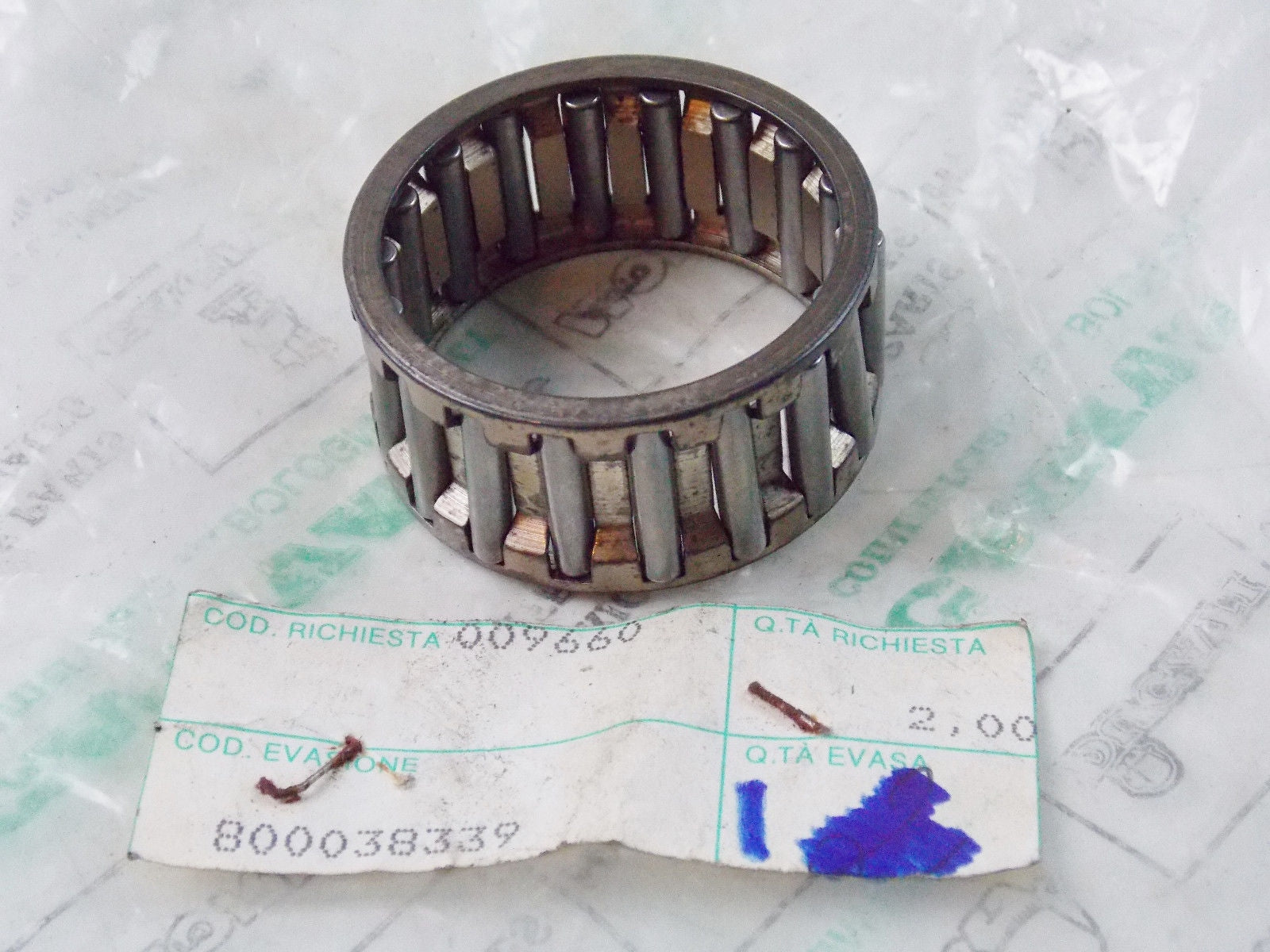 1983 CAGIVA ALA ROSSA ROLLER BEARING 800038339 DUCATI MORINI HUSQVARNA - MotoRaider