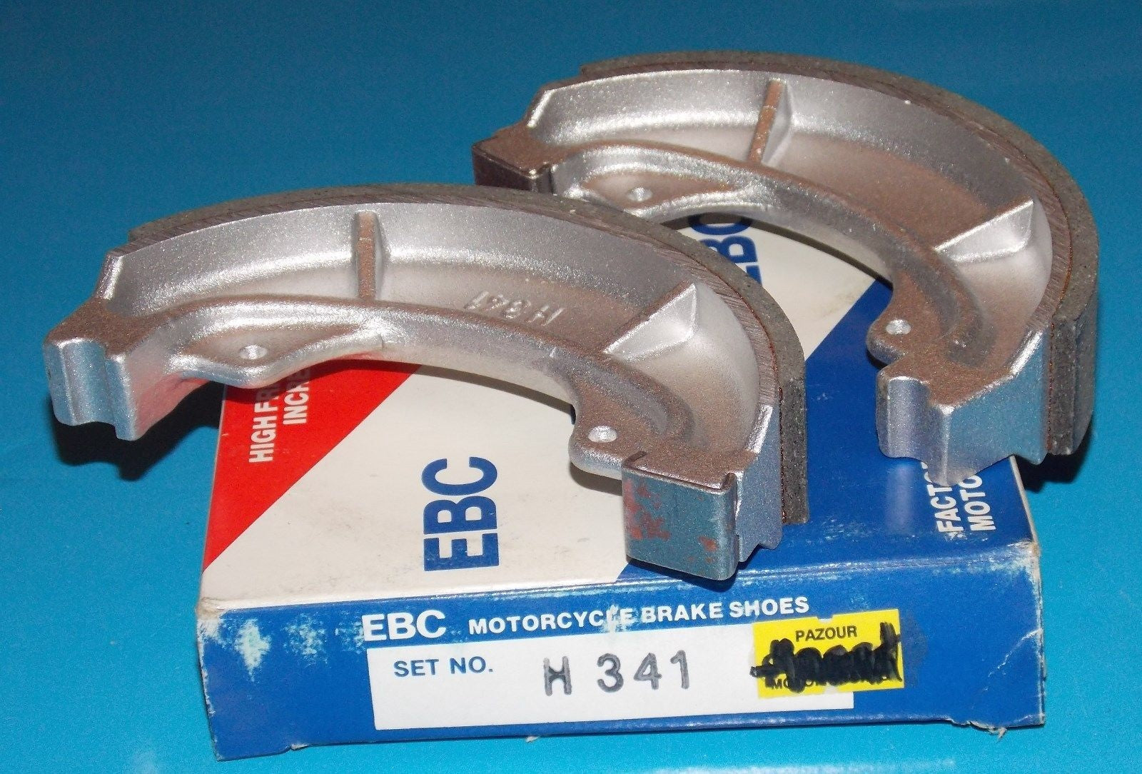 NOS EBC BRAKE SHOES H 341 FITS HONDA CH250  1985 - 1988 - MotoRaider