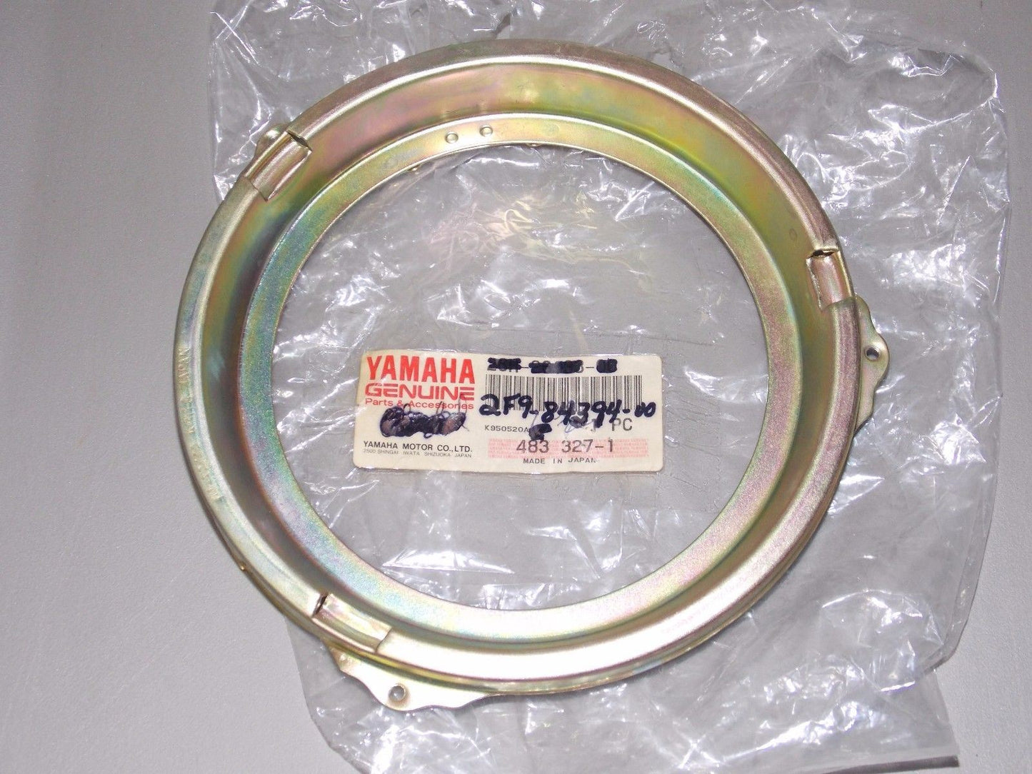 NOS YAMAHA 1973-86 HEADLIGHT MOUNTING RING TX500/750 XS500 SR500 XJ750 2F9-84394 - MotoRaider