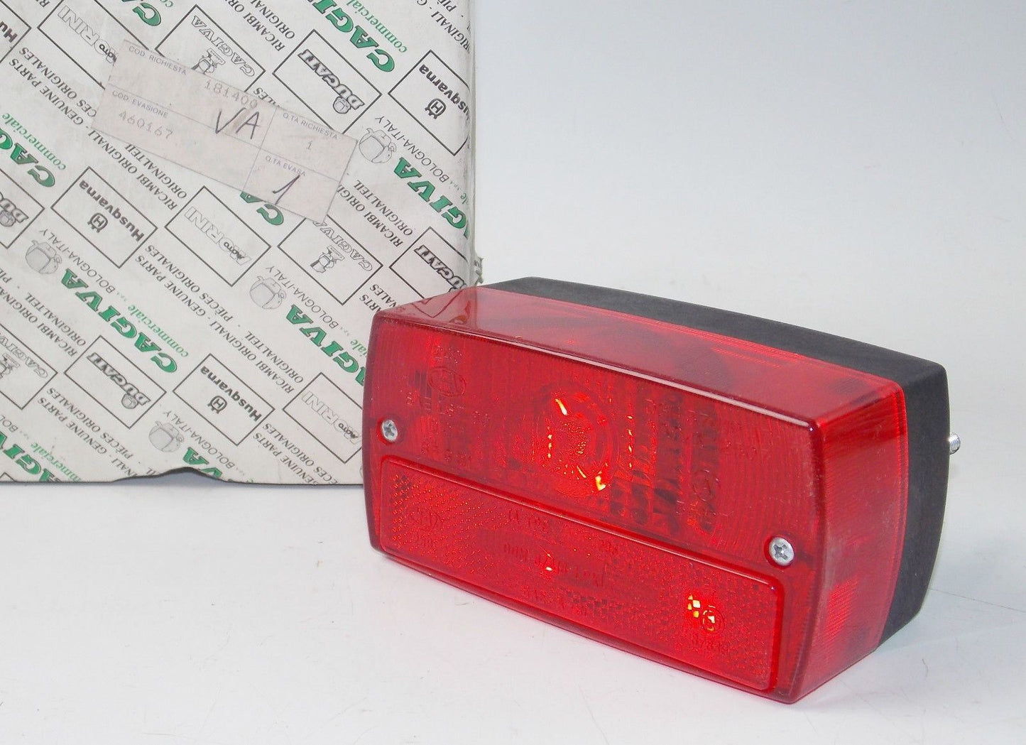 NOS CAGIVA TAILLIGHT REAR LIGHT CEV 240 MORINI DUCATI GILERA HUSQVARNA 460167 - MotoRaider