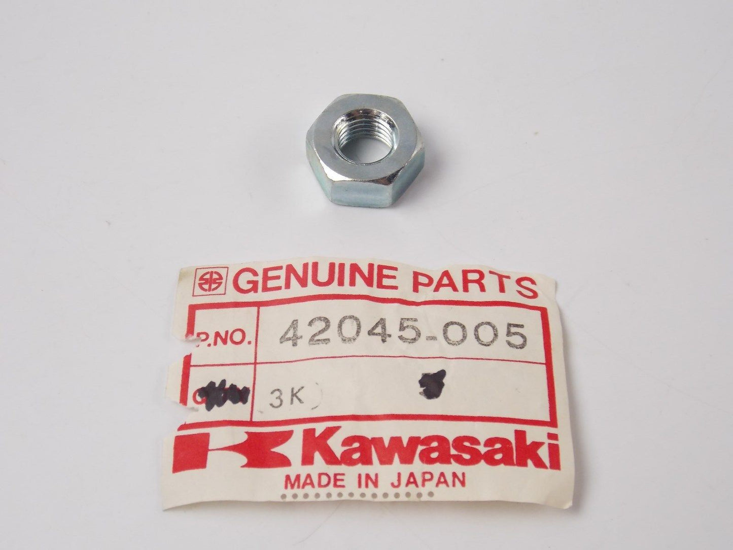 NOS OEM KAWASAKI 1967-2005 NUT 10MM  C2 G3/4 H1 MC1 KZ900/1000  42045-005 - MotoRaider