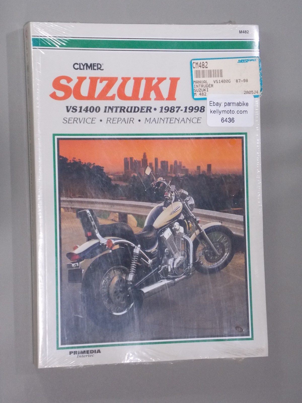 CLYMER MANUAL #M482 HONDA  VS1400 INTRUDER  1987-1998 - MotoRaider