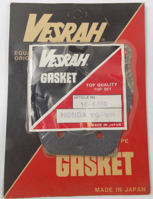 NOS OEM 1982 VESRAH COMPLETE GASKET KIT SET HONDA VG-1019 VG-5019  #16-6400 - MotoRaider