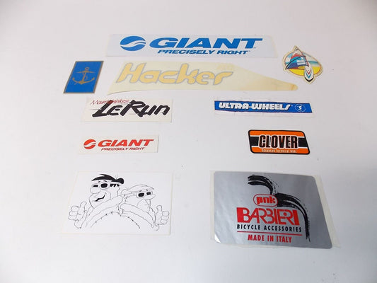 1990'S DECALS STICKER MARK HACKER GIANT LERUN VINTAGE MOUNTAIN BIKE  ITALY #53 - MotoRaider