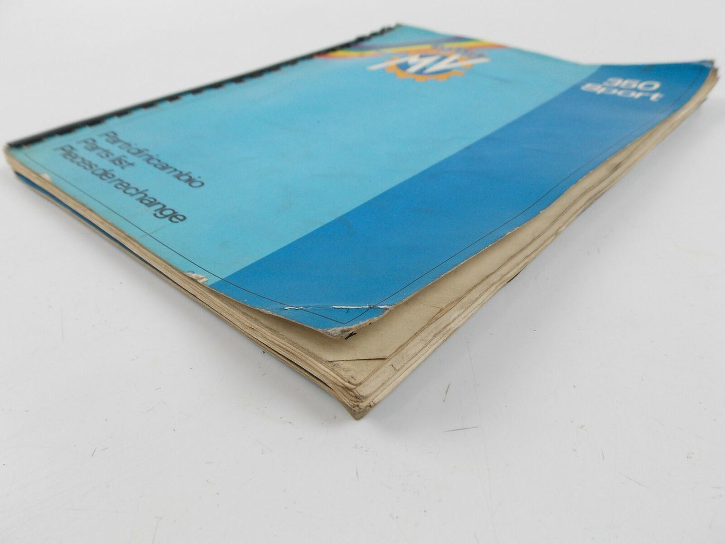 1978 AGUSTA MV 350 B SPARE PARTS CATALOG BOOK MANUAL+PRICE LIST ENGLISH ITALIAN - MotoRaider