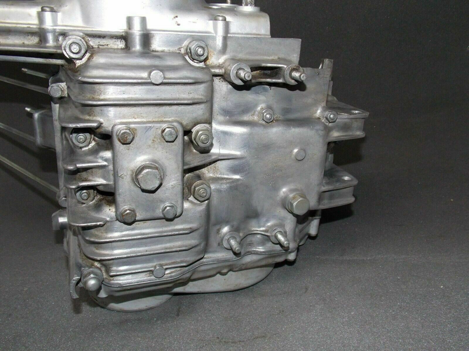 1968-69 HONDA CA160 DREAM MOTOR A160E ENGINE BOTTOM CRANKCASE RODS TRANSMISSION - MotoRaider