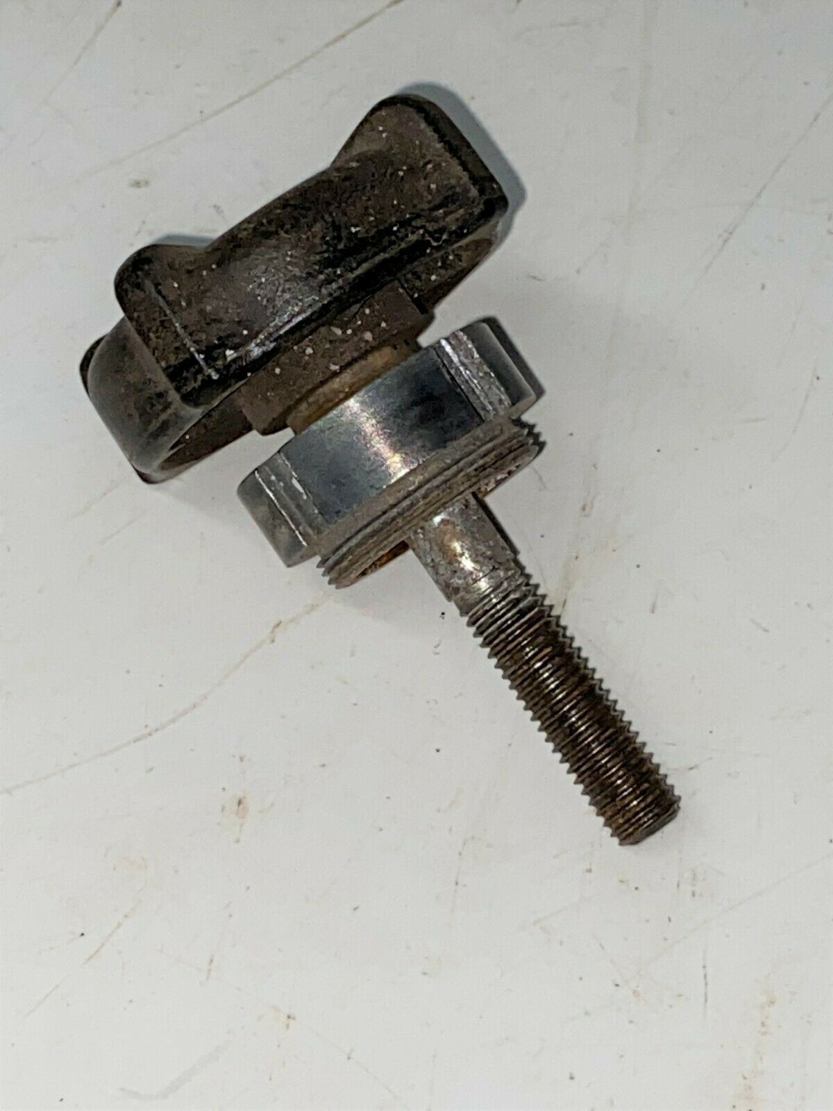 OEM HONDA 1970's CT70 CT TRAIL-70 HANDLEBAR MOUNTING CLAMP BOLT KNOB ADJUSTER - MotoRaider