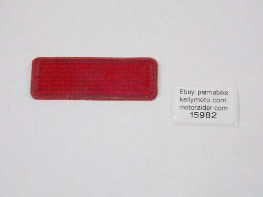 TAIL LIGHT LENS RED IGM 302 85X30mm PIAGGIO VESPA 1950's VINTAGE SCOOTER - MotoRaider