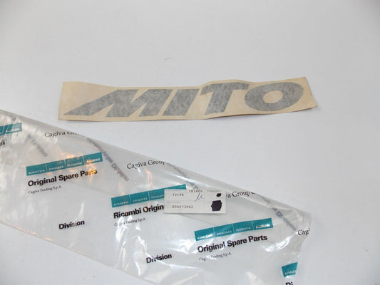 NOS OEM CAGIVA 1992-1993 MITO 2 / MITO REPLICA STICKER MITO 800073942 - MotoRaider