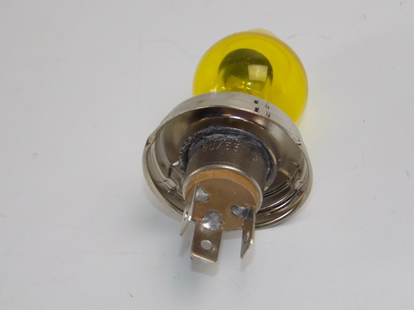 YELLOW LIGHT BULB LUX 2000 ART.2817 12V 60/55W P45T HALOGEN H5 MOTORYCLE CARS - MotoRaider