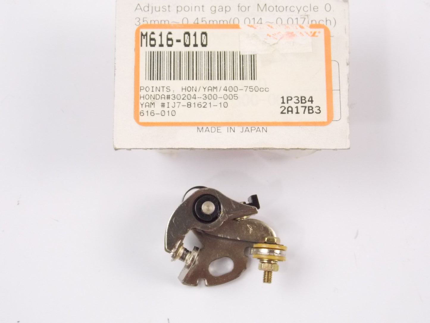 NOS DAIICHI IGNITION CONTACT POINTS HONDA 30204-300-005 YAMAHA 1J7-81621-10 - MotoRaider