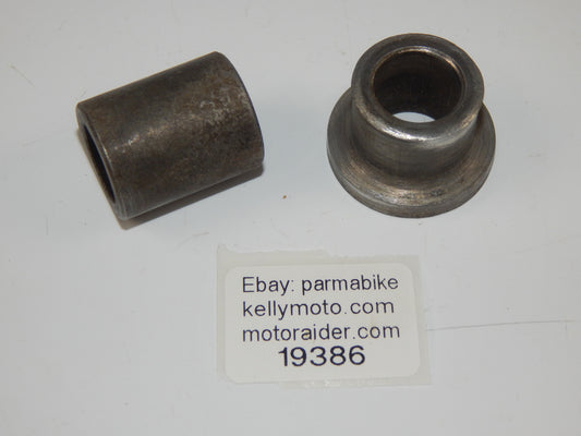 VINTAGE 1980's HUSQVARNA CR WR CC AE  WHEEL AXLE BUSHING SPACER SET ID=17mm - MotoRaider