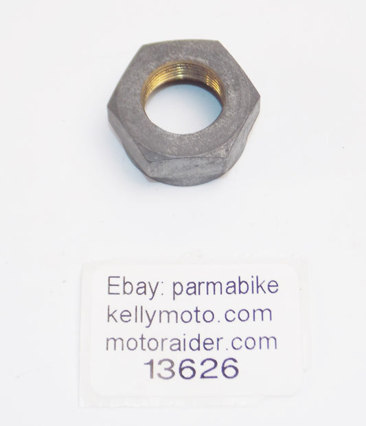 FUEL GAS PETCOCK VALVE MOUNT NUT ADAPTER 21mm/15mm MOTORCYCLE ITALY CAGIVA GUZZI - MotoRaider