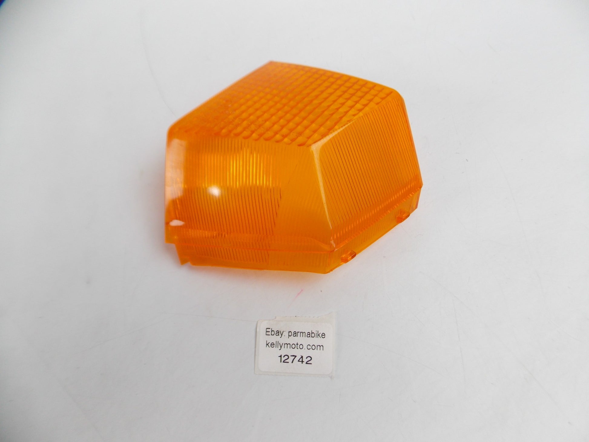 NOS STANLEY 8889-R TURN SIGNAL INDICATOR AMBER LENS COVER HONDA FLASHER - MotoRaider