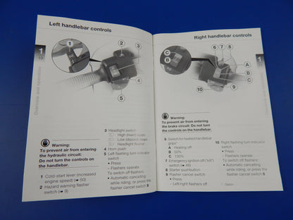 1998 BMW R-1100-S (US MODEL) OWNER RIDER USER MAINTENANCE MANUAL BOOK ENGLISH - MotoRaider