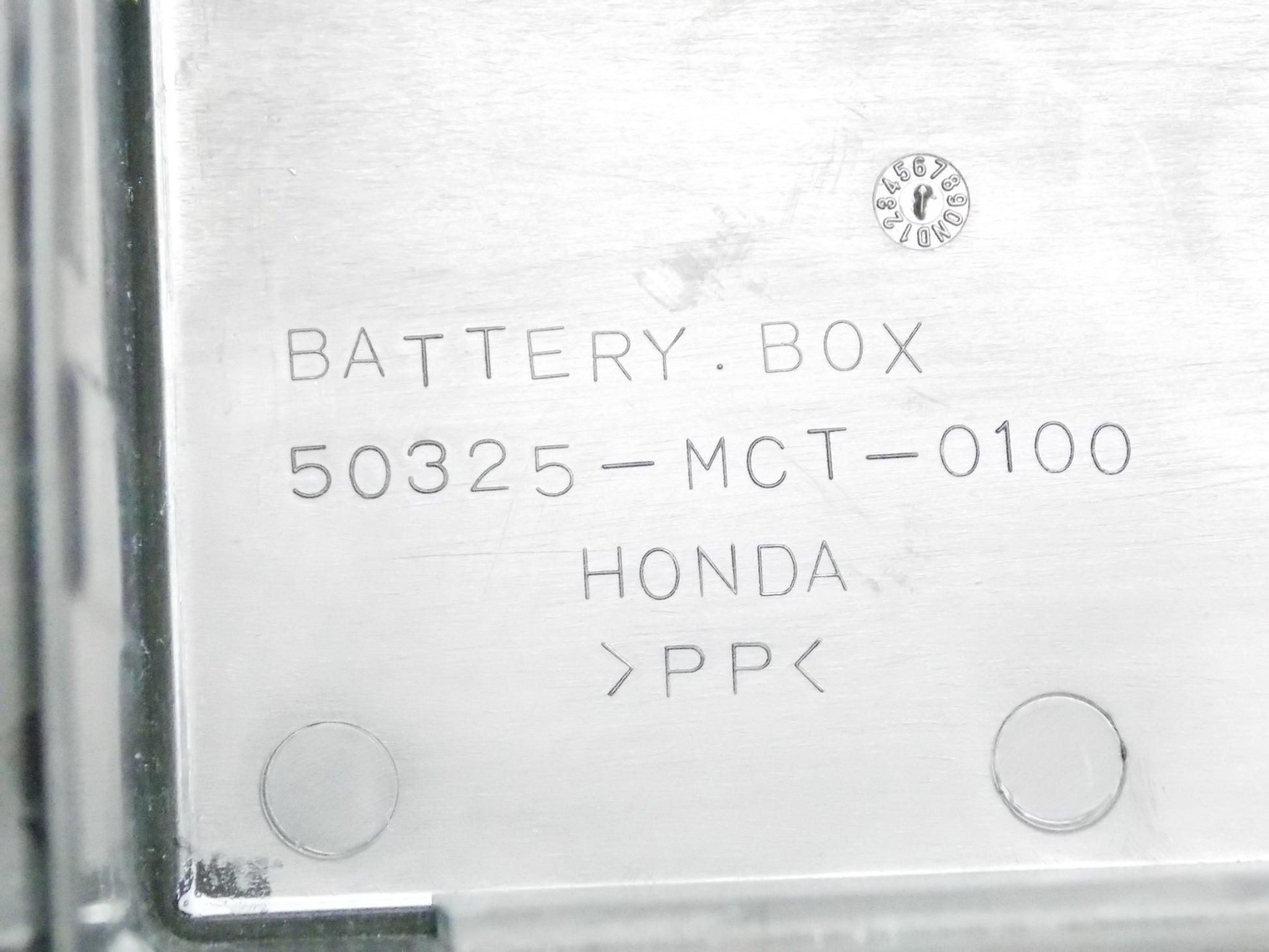 NOS OEM HONDA 2012 FSC600 BATTERY BOX TRAY HOUSING   50325-MCT-0100 - MotoRaider