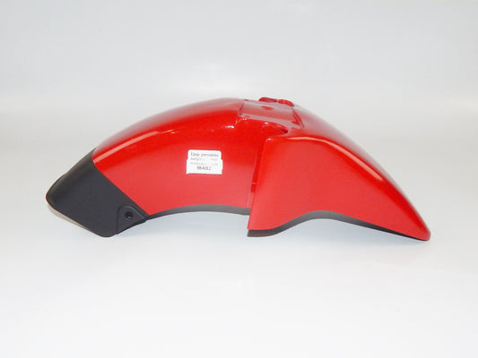 1980'S CAGIVA ALETTA ORO S2 125 PLASTIC MUDGUARD FRONT FENDER RED VINTAGEITALY - MotoRaider